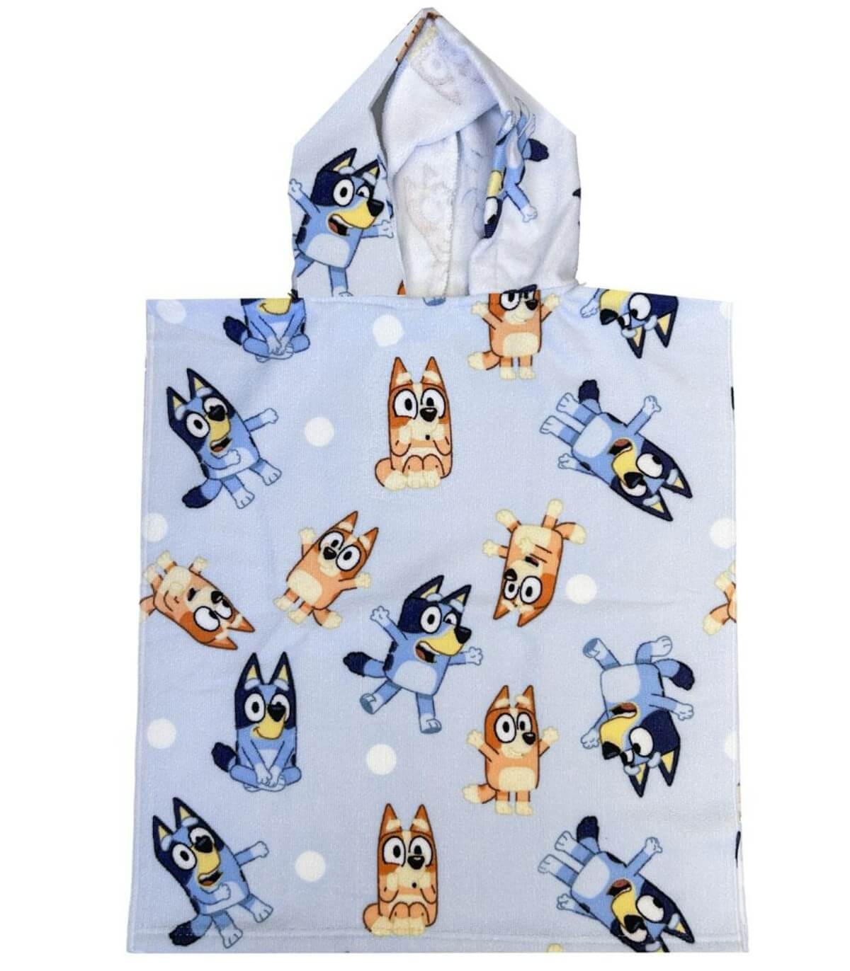 ДЕТСКО ХАВЛИЕНО ПОНЧО BLUEY 50Х115