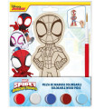 ДЪРВЕНИ ФИГУРКИ ЗА ОЦВЕТЯВАНЕ С БОИЧКИ SPIDEY