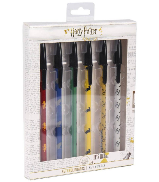 ХИМИКАЛКИ 6 БР. В КУТИЯ HARRY POTTER Cerda