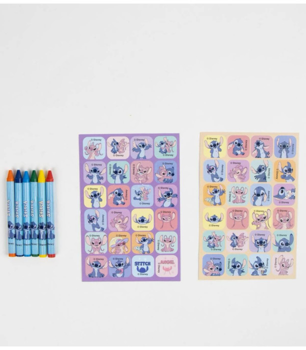 КОМПЛЕКТ ЗА ОЦВЕТЯВАНЕ С ПАСТЕЛИ В КАРТОНЕНА ЧАНТА STITCH Cerda