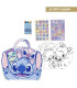 КОМПЛЕКТ ЗА ОЦВЕТЯВАНЕ С ПАСТЕЛИ В КАРТОНЕНА ЧАНТА STITCH Cerda