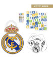 КОМПЛЕКТ ЗА ОЦВЕТЯВАНЕ С МАРКЕРИ И СТИКЕРИ REAL MADRID
