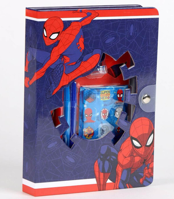 ТЕФТЕР ЗА ОЦВЕТЯВАНЕ С ФОРМИЧКИ И АКСЕСОАРИ SPIDER-MAN Cerda