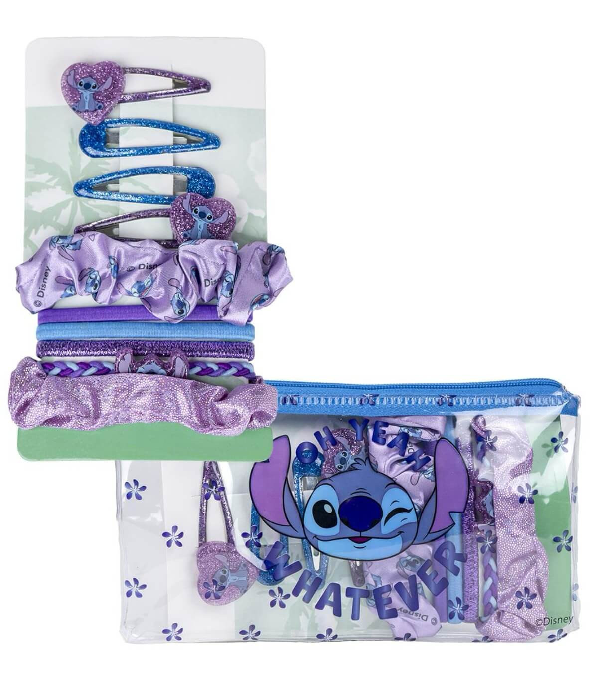 Детски несесер с аксесоари за коса STITCH