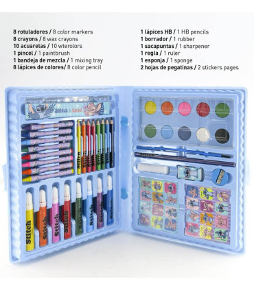 ГОЛЯМ КОМПЛЕКТ ЗА ОЦВЕТЯВАНЕ В КУТИЯ STITCH Cerda