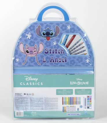 ГОЛЯМ КОМПЛЕКТ ЗА РИСУВАНЕ 50 ЧАСТИ В БЛИСТЕР STITCH Cerda