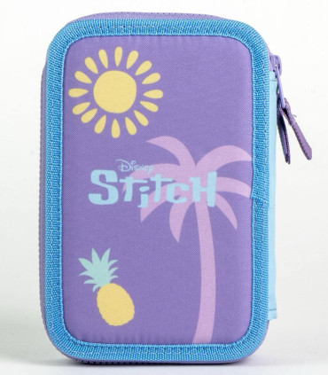 НЕСЕСЕР С 2 ОТДЕЛЕНИЯ И УЧИЛИЩНИ ПОСОБИЯ STITCH РОЗОВ Cerda