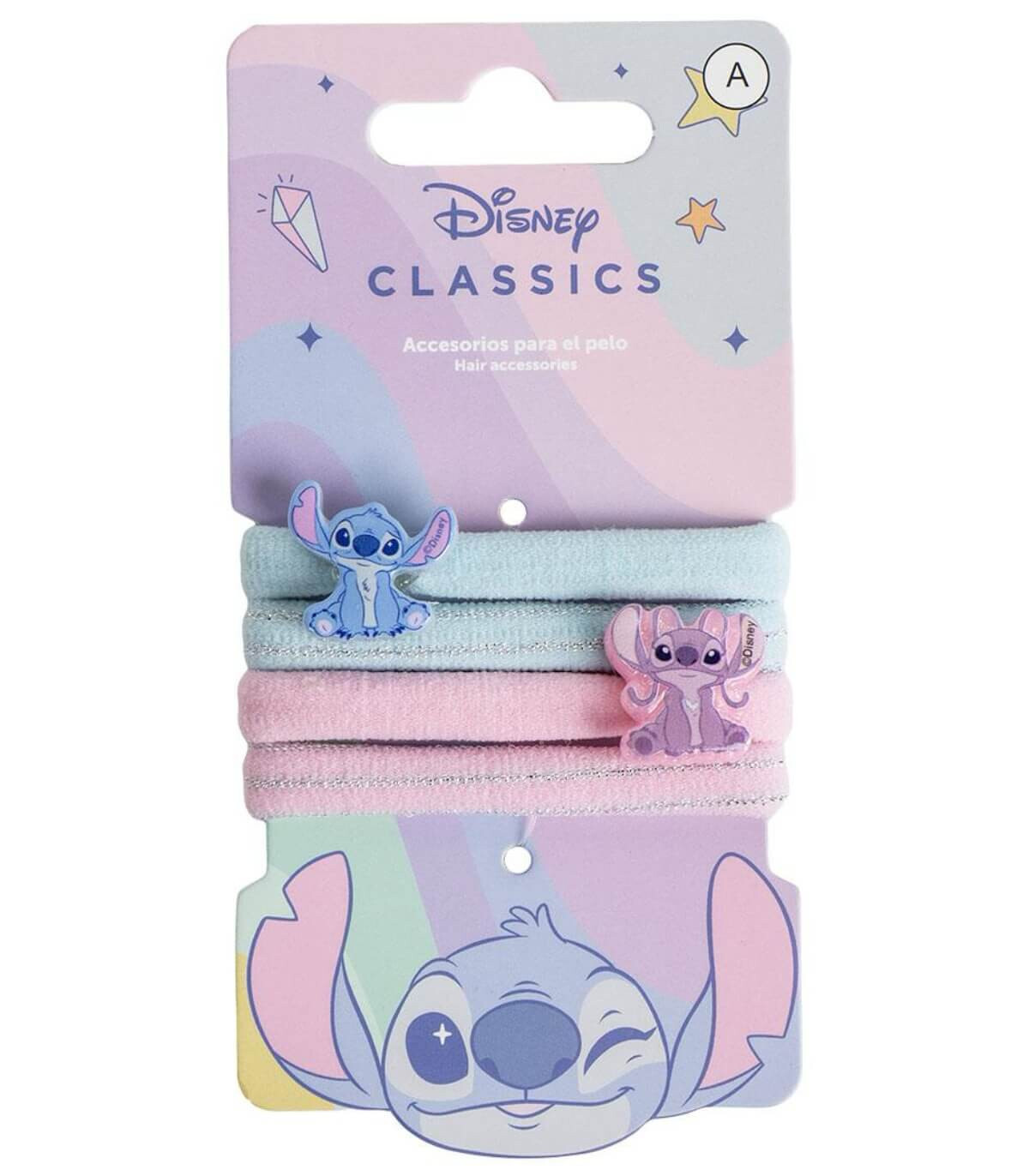 ЛАСТИЦИ ЗА КОСА 4 БР. НА КАРТОН STITCH Cerda