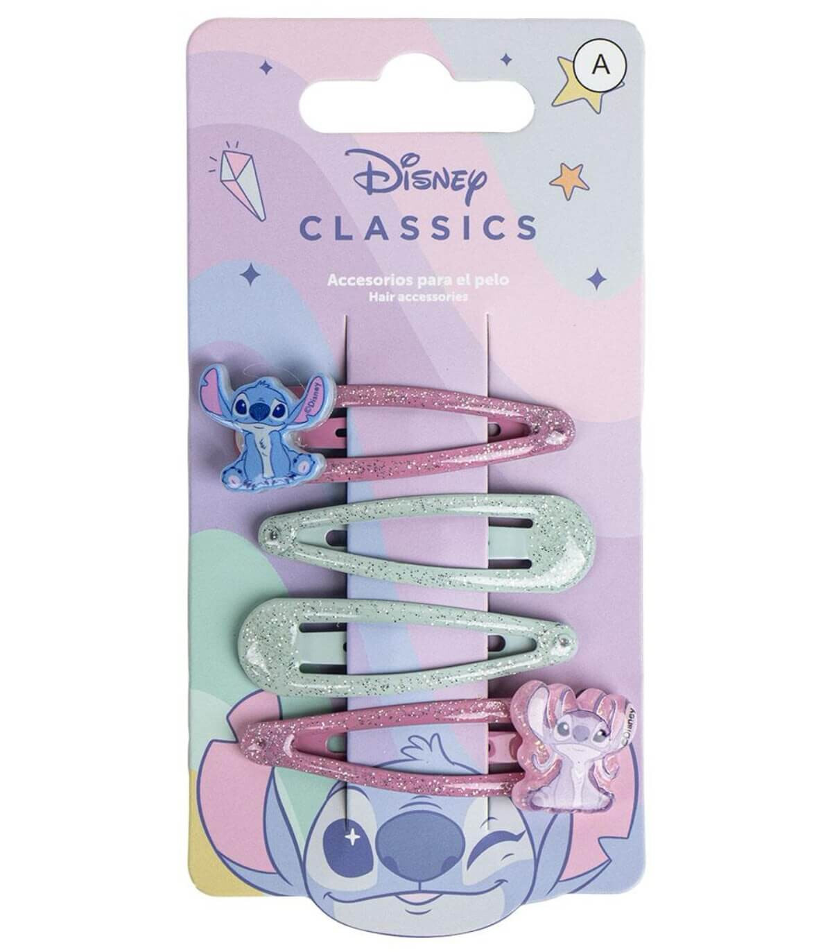 ФИБИ ЗА КОСА 4 БР. НА КАРТОН STITCH Cerda
