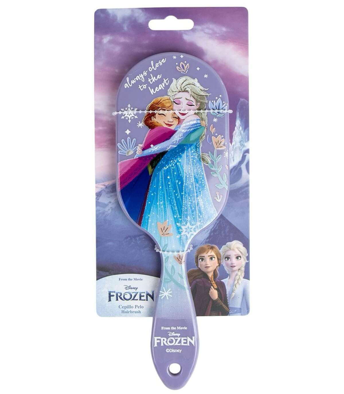 ГОЛЯМА ЧЕТКА ЗА КОСА НА КАРТОН FROZEN Cerda