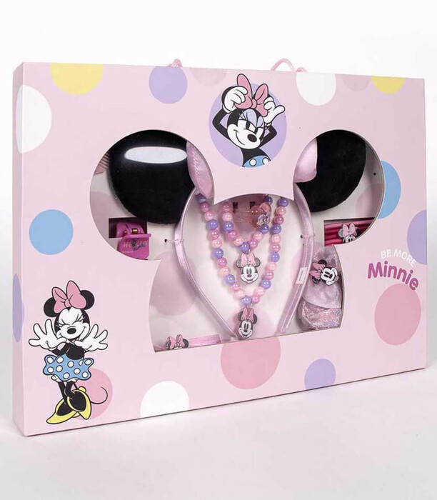КОЗМЕТИЧЕН КОМПЛЕКТ С ДИАДЕМА В КУТИЯ MINNIE