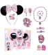 КОЗМЕТИЧЕН КОМПЛЕКТ С ДИАДЕМА В КУТИЯ MINNIE