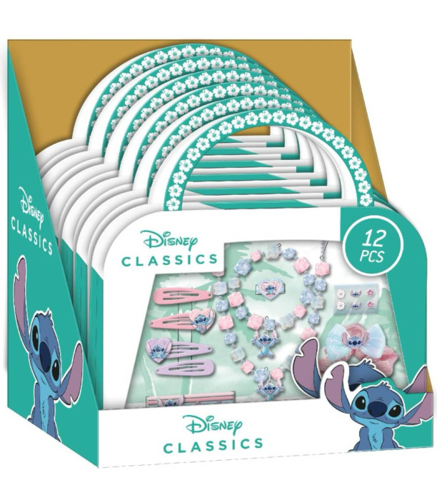 КОМПЛЕКТ АКСЕСОАРИ 15 ЧАСТИ В КАРТОНЕНА ЧАНТА STITCH Cerda