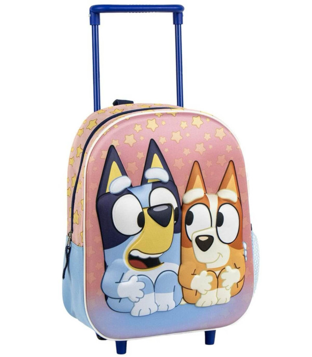 ДЕТСКА РАНИЦА 3D С КОЛЕЛЦА BLUEY Cerda