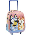 ДЕТСКА РАНИЦА 3D С КОЛЕЛЦА BLUEY