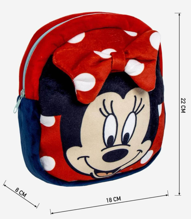 ПЛЮШЕНА РАНИЦА ЗА ДЕТСКА ГРАДИНА НА ТОЧКИ MINNIE Cerda
