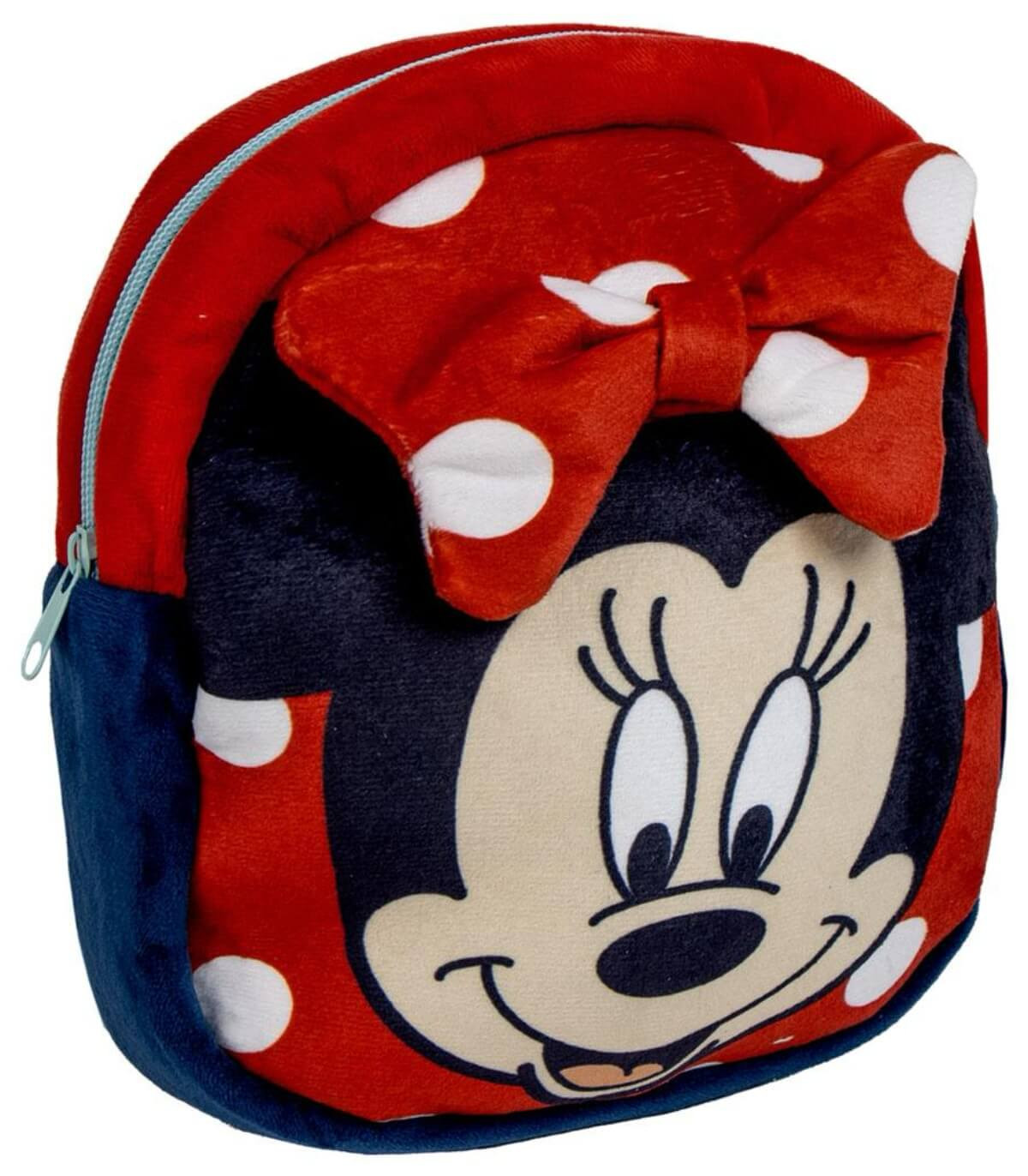 ПЛЮШЕНА РАНИЦА ЗА ДЕТСКА ГРАДИНА НА ТОЧКИ MINNIE 22 СМ