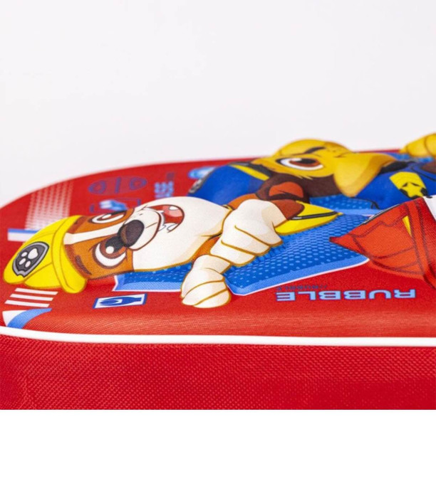 ДЕТСКА РАНИЦА 3D PAW PATROL ЧЕРВЕН 31 СМ Cerda