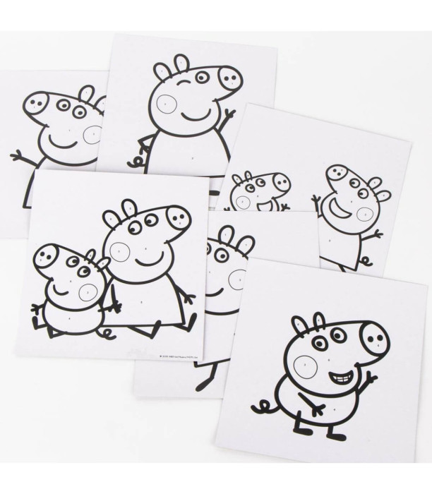 ДЕТСКИ КОМПЛЕКТ РИСУВАЙ С ЧИСЛА PEPPA PIG Cerda