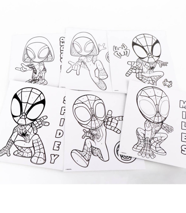 ДЕТСКИ КОМПЛЕКТ РИСУВАЙ С ЧИСЛА SPIDEY Cerda