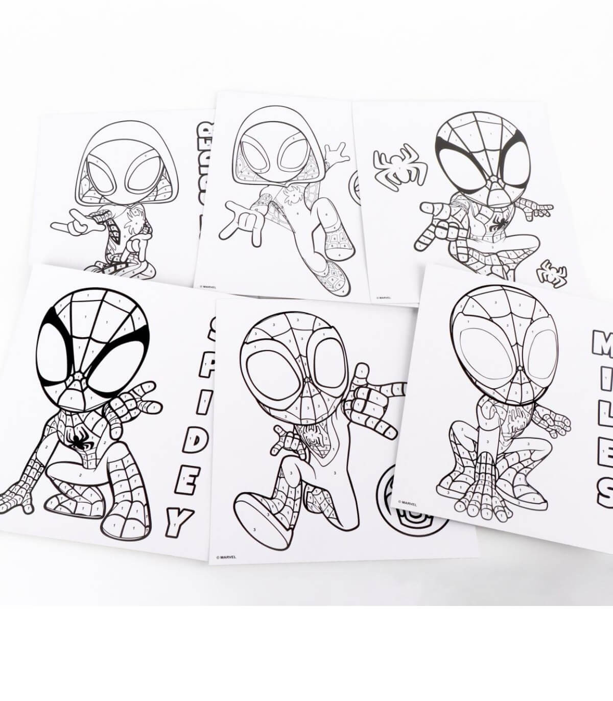 ДЕТСКИ КОМПЛЕКТ РИСУВАЙ С ЧИСЛА SPIDEY Cerda