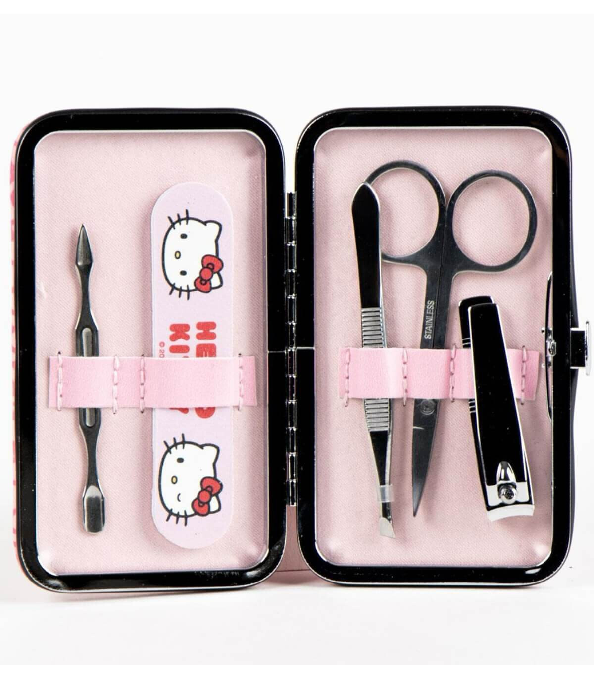 ДЕТСКИ НЕСЕСЕР С КОМПЛЕКТ ЗА МАНИКЮР 5 ЧАСТИ HELLO KITTY Cerda