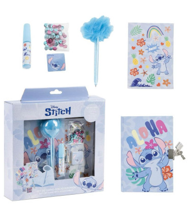 ДЕТСКИ ДНЕВНИК С КАТИНАР И АКСЕСОАРИ STITCH Cerda