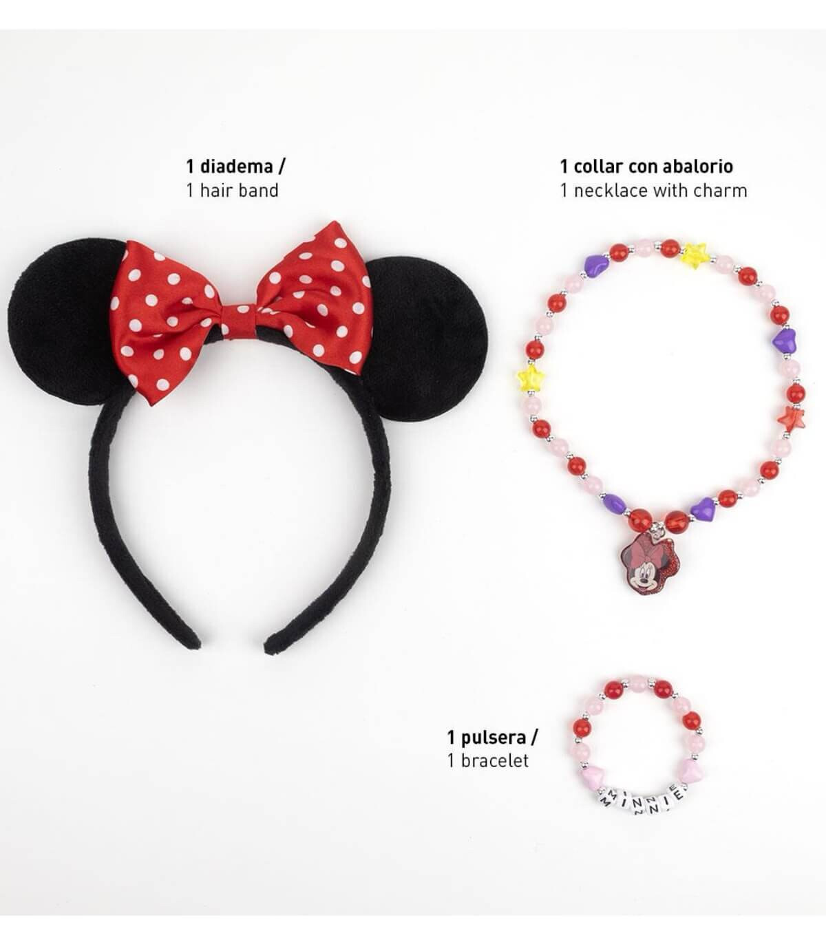 ДЕТСКА ДИАДЕМА С КОЛИЕ И ГРИВНА MINNIE MOUSE Cerda