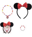 ДЕТСКА ДИАДЕМА С КОЛИЕ И ГРИВНА MINNIE MOUSE