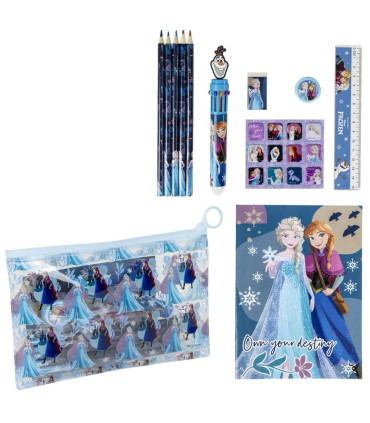 КНИЖКА ЗА РИСУВАНЕ + УЧEНИЧЕСКИ ПРИНАДЛЕЖНОСТИ В НЕСЕСЕР FROZEN Cerda