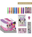 ДЕТСКИ КОМПЛЕКТ ЗА РИСУВАНЕ С МАРКЕРИ И ТЕФТЕР MINNIE MOUSE