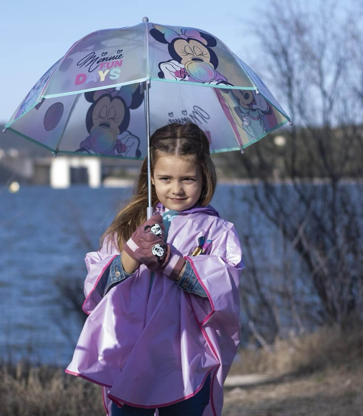 ДЕТСКИ ДЪЖДОБРАН ПОНЧО MINNIE MOUSE Cerda