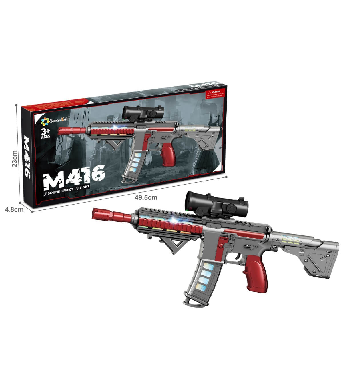 ДЕТСКИ МУЗИКАЛЕН АВТОМАТ ГРАФИТИ М416 Armtoys