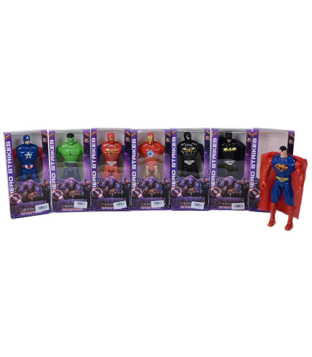ФИГУРА СУПЕРГЕРОЙ 21 СМ В КУТИЯ 7 ВИДА Armtoys