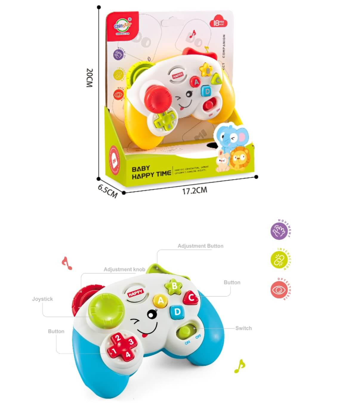 БЕБЕШКА МУЗИКАЛНА ИГРАЧКА ДЖОЙСТИК Armtoys