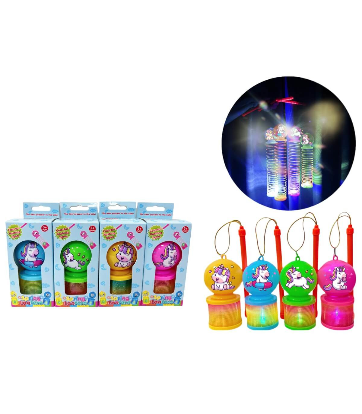 ДЕТСКА СВЕТЕЩА СПИРАЛА ЗА ИГРА В КУТИЯ Armtoys