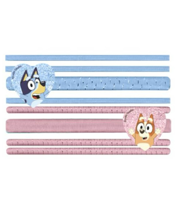 ЛАСТИЦИ ЗА КОСА 8 БР. НА КАРТОН BLUEY Cerda