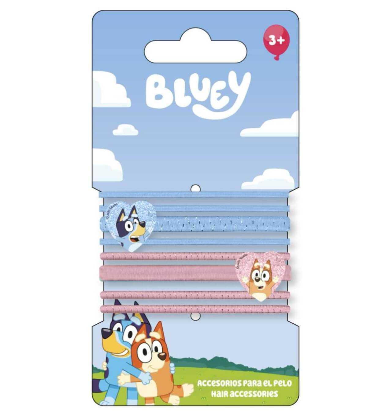 ЛАСТИЦИ ЗА КОСА 8 БР. НА КАРТОН BLUEY Cerda