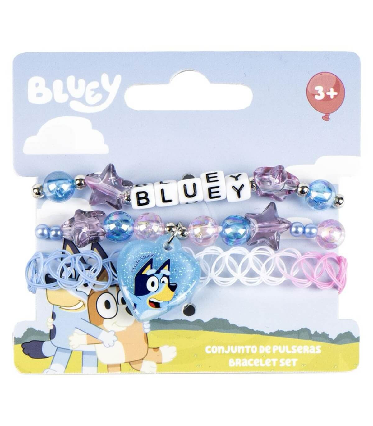 ГРИВНИ 3 БР. НА КАРТОН BLUEY Cerda