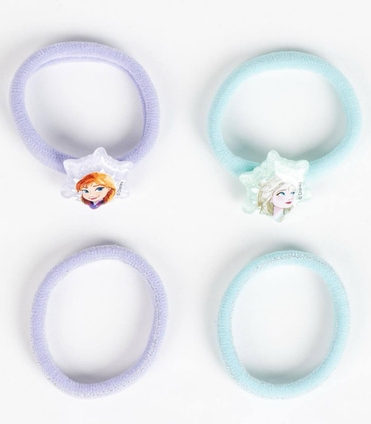 ЛАСТИЦИ ЗА КОСА 4 БР. НА КАРТОН FROZEN Cerda
