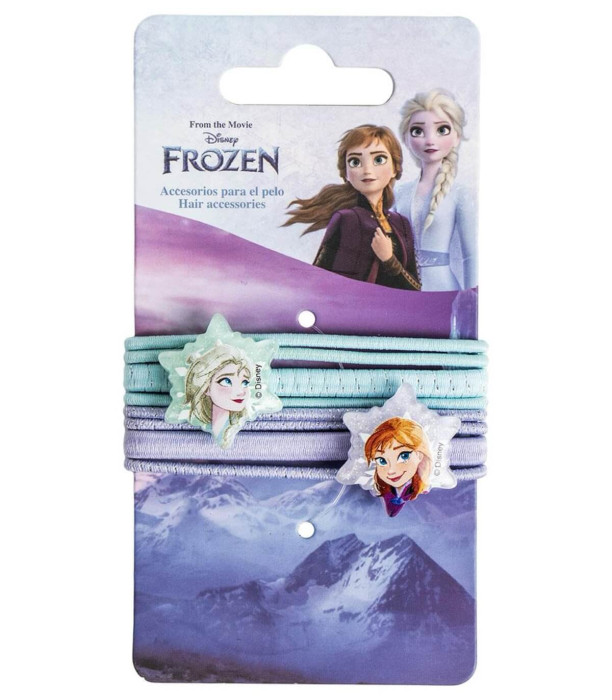 ЛАСТИЦИ ЗА КОСА 8 БР. НА КАРТОН FROZEN Cerda