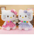 ПЛЮШЕНО КОТЕ С ПАНДЕЛКА И РОКЛЯ 45 СМ 2 ЦВЯТА Armtoys