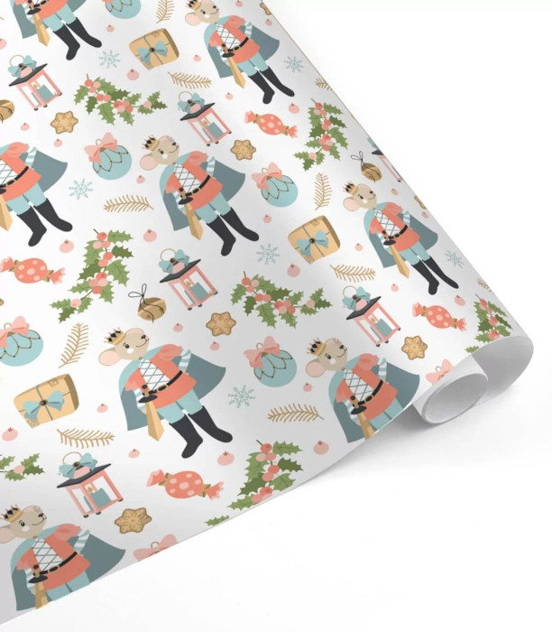 ОПАКОВЪЧНА ХАРТИЯ КОЛЕДНА XMAS SANTA 70 X 200 Europrice