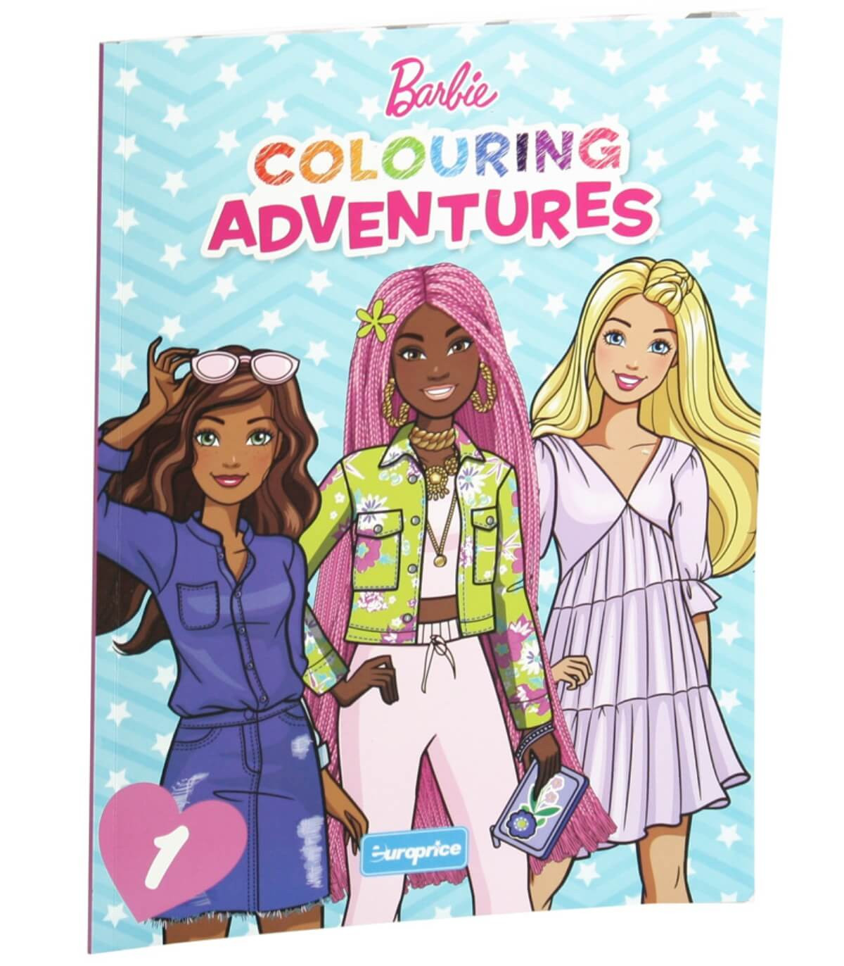 КНИЖКА ЗА ОЦВЕТЯВАНЕ 32 СТР. BARBIE 2 ВИДА Europrice