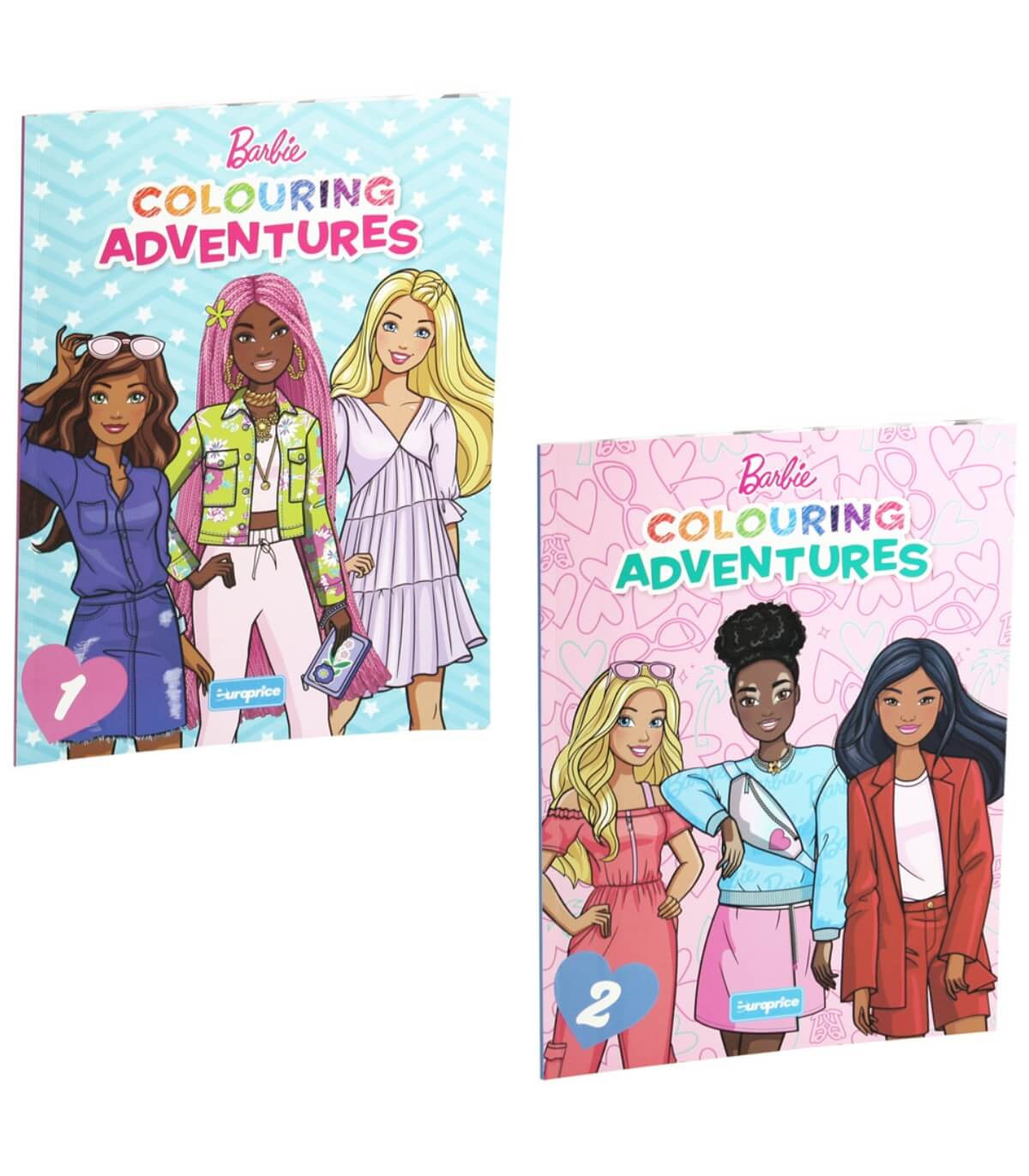 КНИЖКА ЗА ОЦВЕТЯВАНЕ 32 СТР. BARBIE 2 ВИДА Europrice