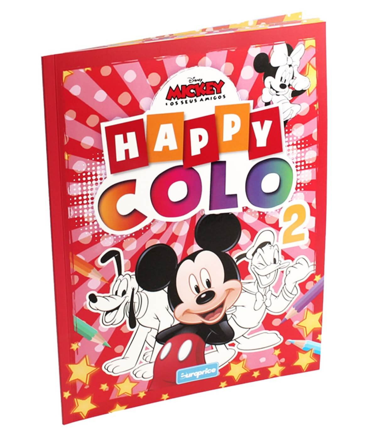 КНИЖКА ЗА ОЦВЕТЯВАНЕ 32 СТР. HAPPY COLO 4 ВИДА Europrice