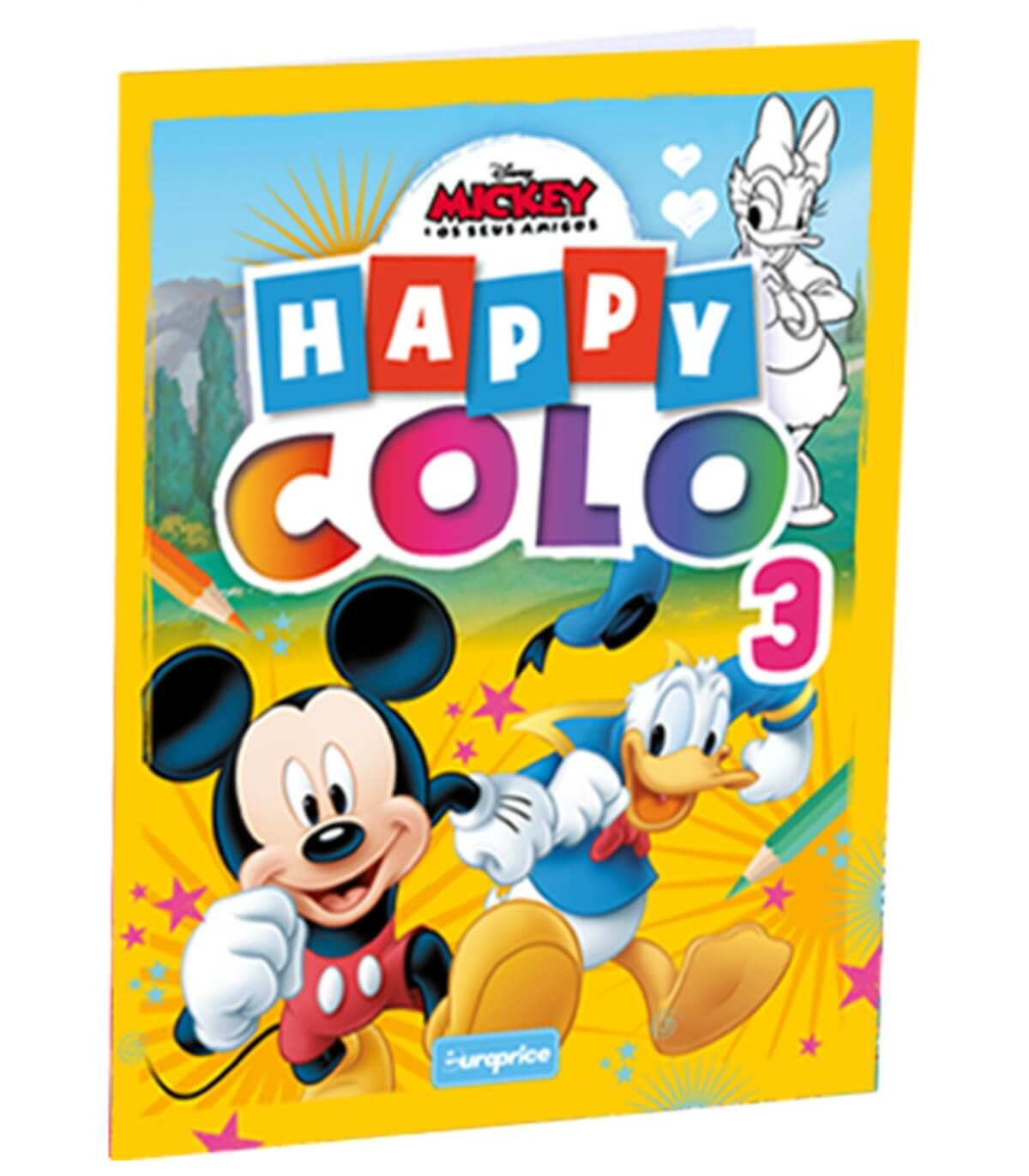 КНИЖКА ЗА ОЦВЕТЯВАНЕ 32 СТР. HAPPY COLO 4 ВИДА Europrice
