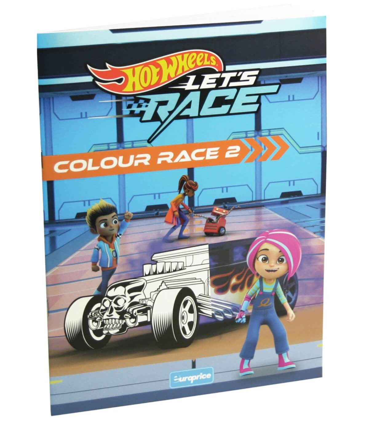 КНИЖКА ЗА ОЦВЕТЯВАНЕ 24 СТР. HOT WHEELS 4 ВИДА Europrice