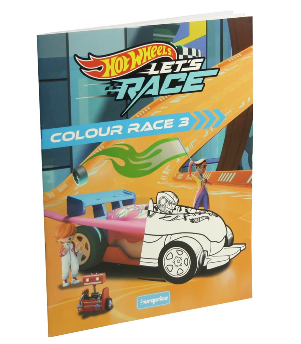 КНИЖКА ЗА ОЦВЕТЯВАНЕ 24 СТР. HOT WHEELS 4 ВИДА Europrice