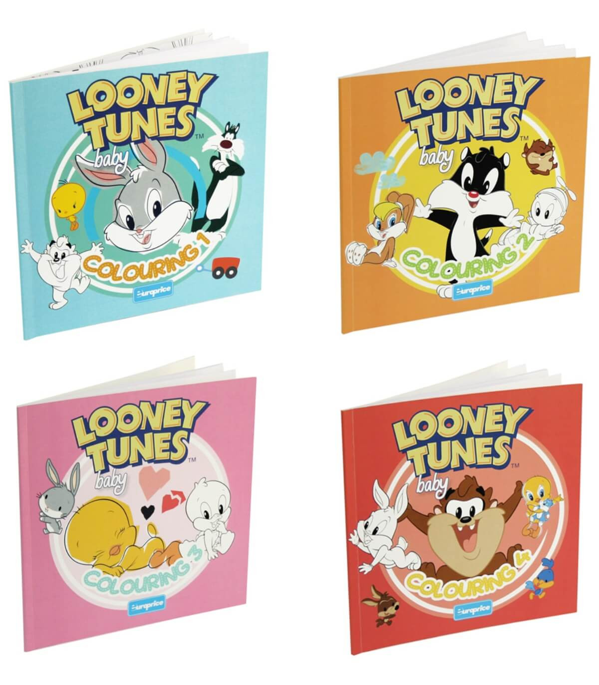 КНИЖКА ЗА ОЦВETЯВАНЕ 32 СТР. LOONEY TUNES BABY Europrice